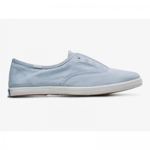 Keds Chillax Washable Twill Makosen Ayakkabı Kadın Açık Mavi | FXDMB-5476