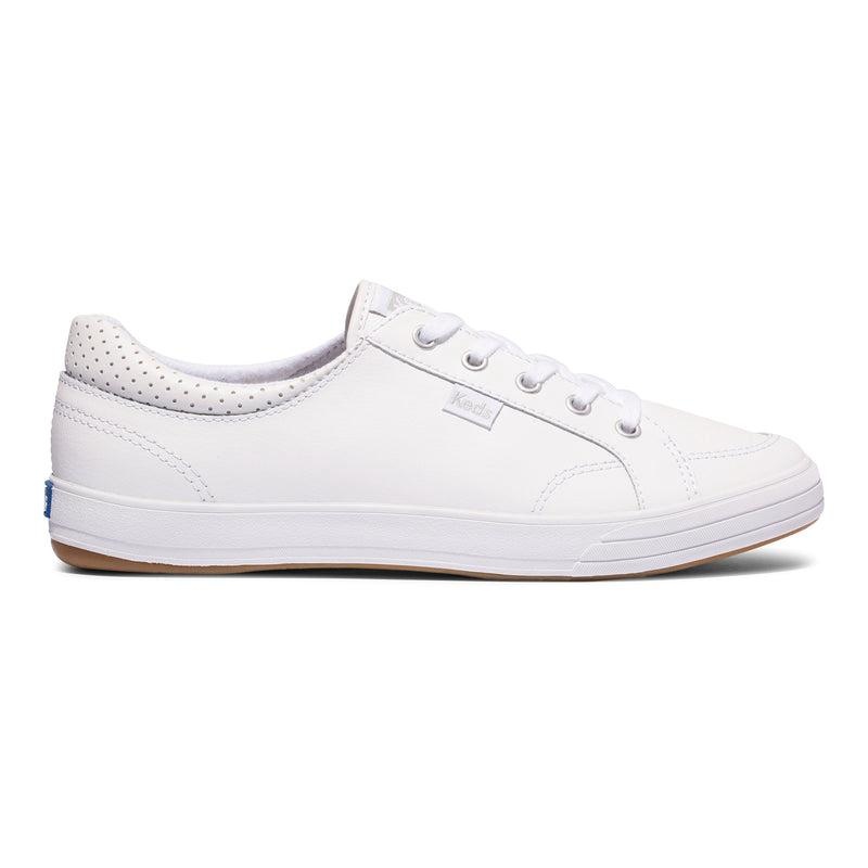 Keds Center II Deri Leather Sneakers Kadın Beyaz | OGBZK-8357