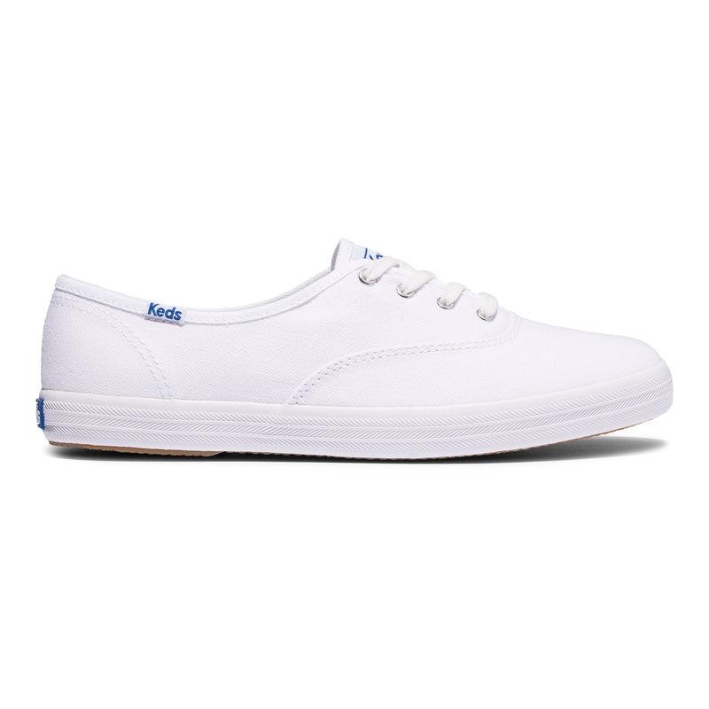 Keds Champion Organic Pamuklu Canvas Kadın Beyaz | UWALG-8310