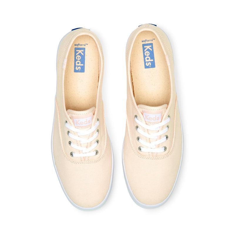 Keds Champion Seasonal Washable Kanvas Canvas Kadın Açık Pembe | FSMUN-3948