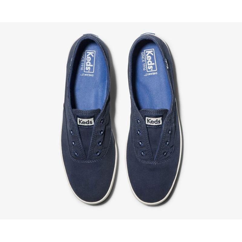 Keds Chillax Washable Makosen Ayakkabı Kadın Mavi | TRHIZ-5234