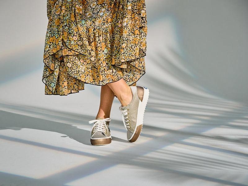 Keds Demi Trx Kanvas Copper Canvas Kadın Darkkhaki | ZFRJN-3091