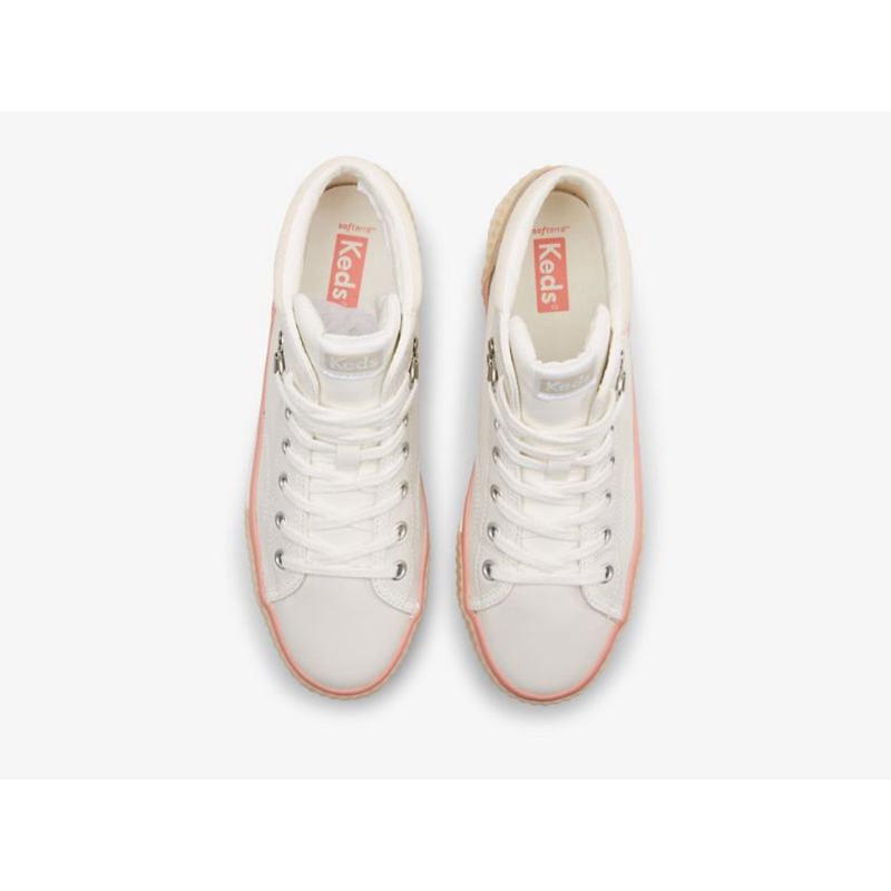 Keds Demi Trx Mid Cut Deri Lace Ups Kadın Renkli | TNICR-4892