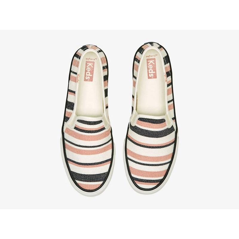 Keds Double Decker Eco-Friendly Makosen Ayakkabı Kadın Siyah Renkli | TWYLJ-1407