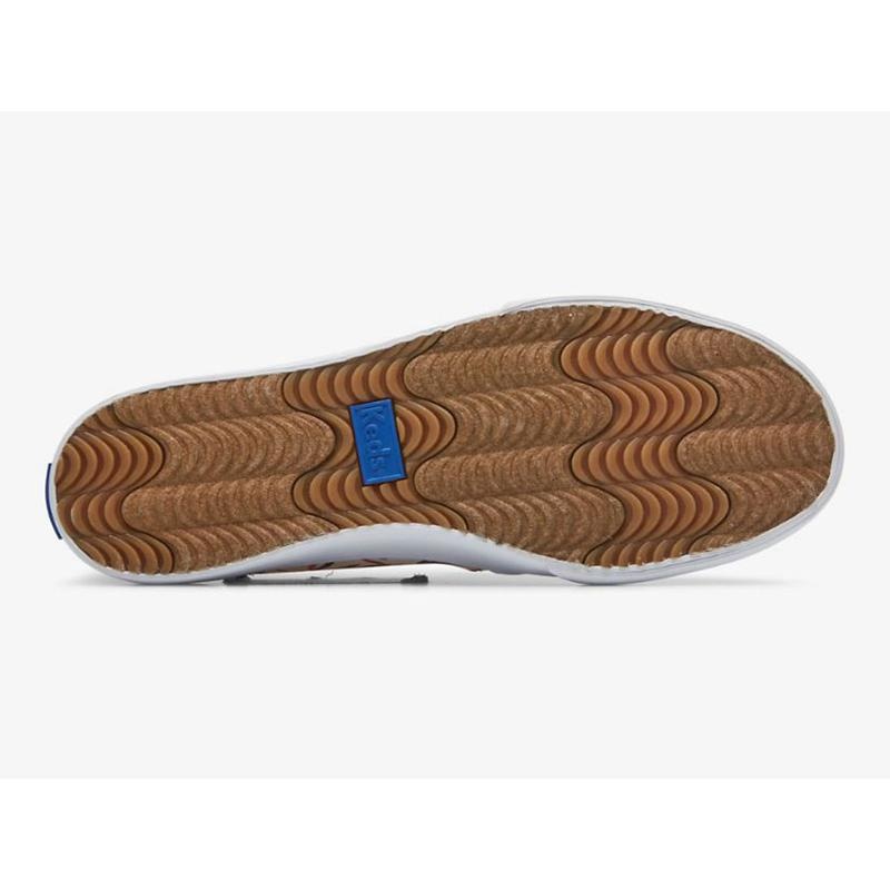 Keds Double Decker Island Print Makosen Ayakkabı Kadın Pembe | OLEPF-8725