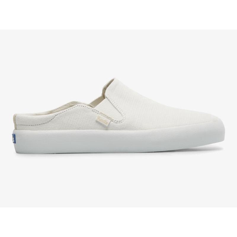 Keds Kickback Crepe Slip On Mule Ayakkabı Kadın Beyaz | IHDON-2147