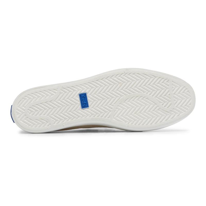 Keds Kickback Washable Kanvas Oatmeal Canvas Kadın Haki | LMQIE-2608