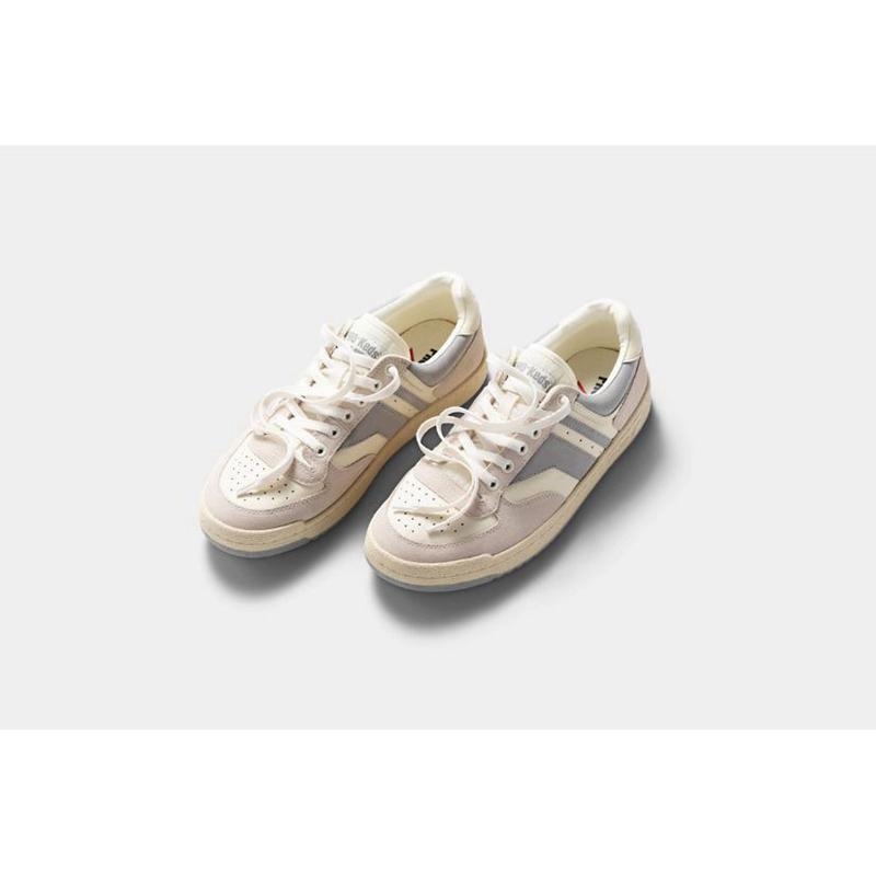 Keds Skyhawk Lo Deri Mix Sneaker Erkek Krema Beyaz | RBNVC-9483