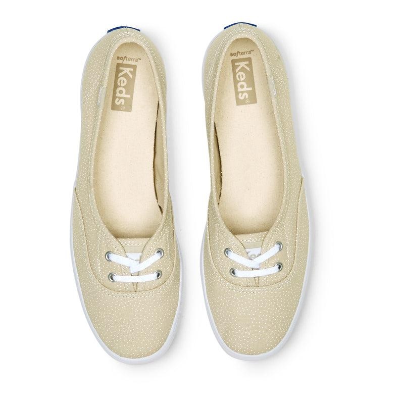 Keds The Mini Dots Print Tan Makosen Ayakkabı Kadın Tan/White | MKWTV-6210