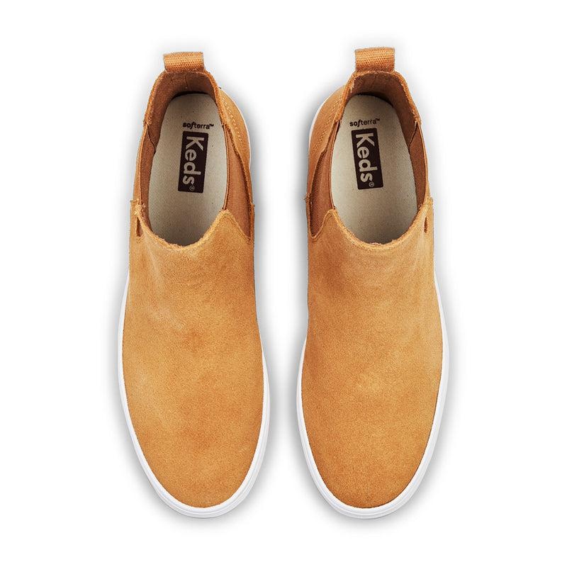 Keds The Platform Chelsea Lug Süet Bot Kadın Kahverengi | TRFPH-3725