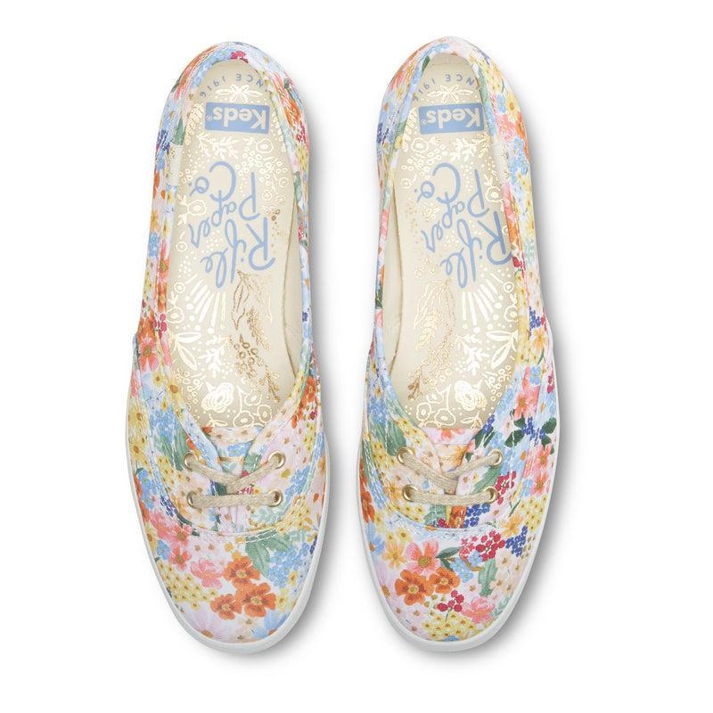 Keds x Rifle Paper Co. The Mini Prints Kadın White/Multicolor | KCNRA-6102