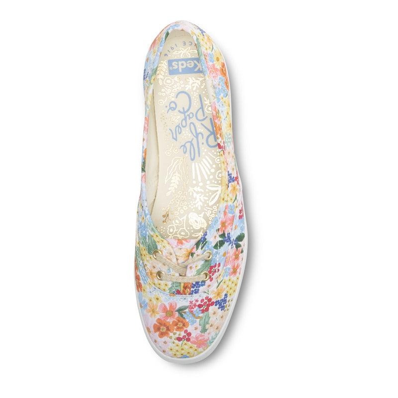 Keds x Rifle Paper Co. The Mini Prints Kadın White/Multicolor | KCNRA-6102